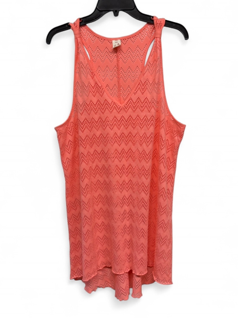 Boho Crochet Lace V-Neck Swim Cover-Up Dress — Oversized Beach Tunic